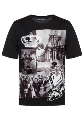 Patched t-shirt, zdjęcie 1 Patched t-shirt od Dolce & Gabbana